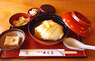 湯葉あんかけそば御膳