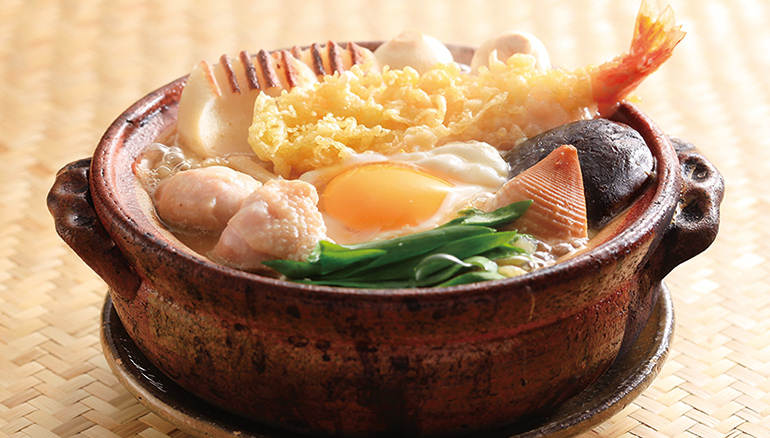 鍋焼きうどん