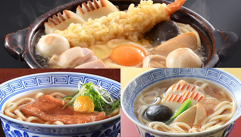 鍋焼き・きつね・しっぽく詰合せ